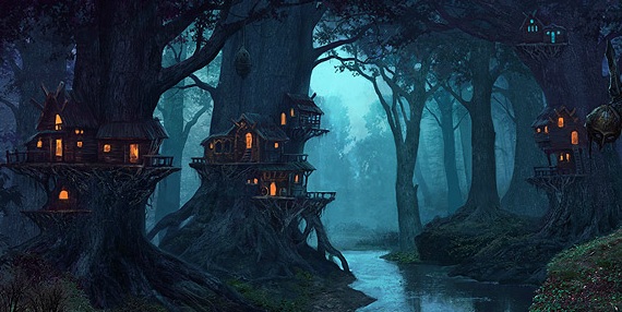 Древесные дома ховаргов
